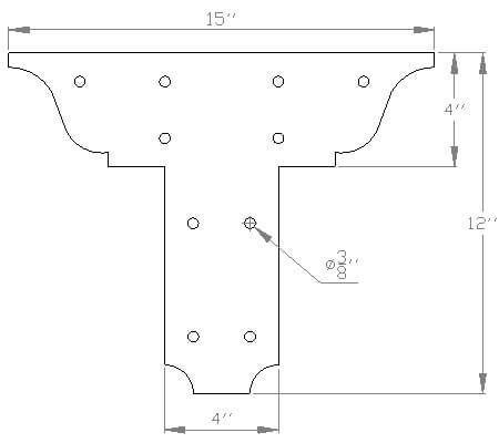 arbor bracket